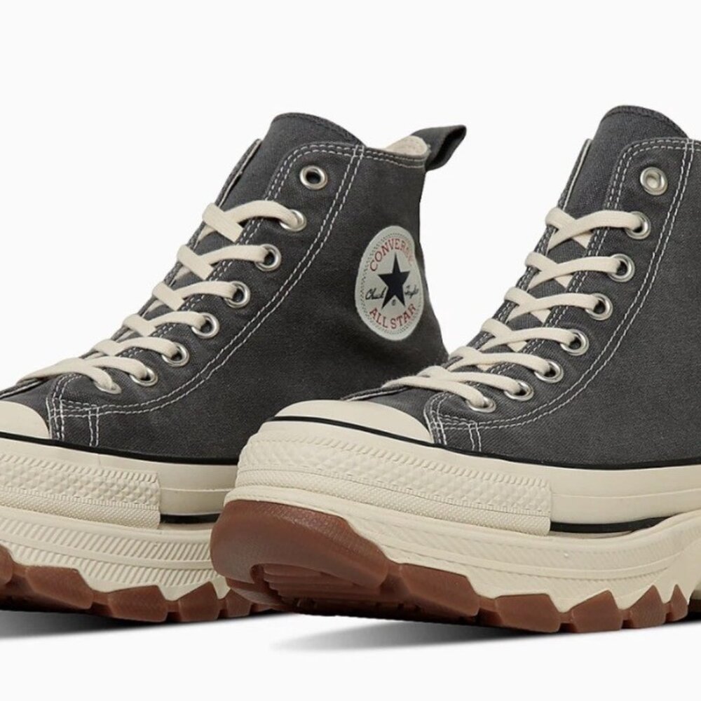 Converse All Star Trekwave Faded canvas Hi Metal Gray 31316061 Mens Size 10.5 US